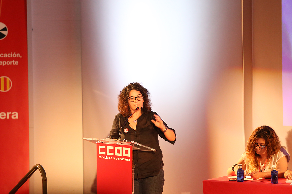 Consuelo Navarro, secretaria general de CCOO Alicante