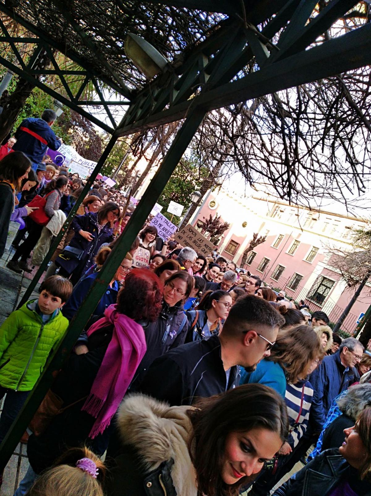 Huelga general del 8 de marzo de 2018, Badajoz