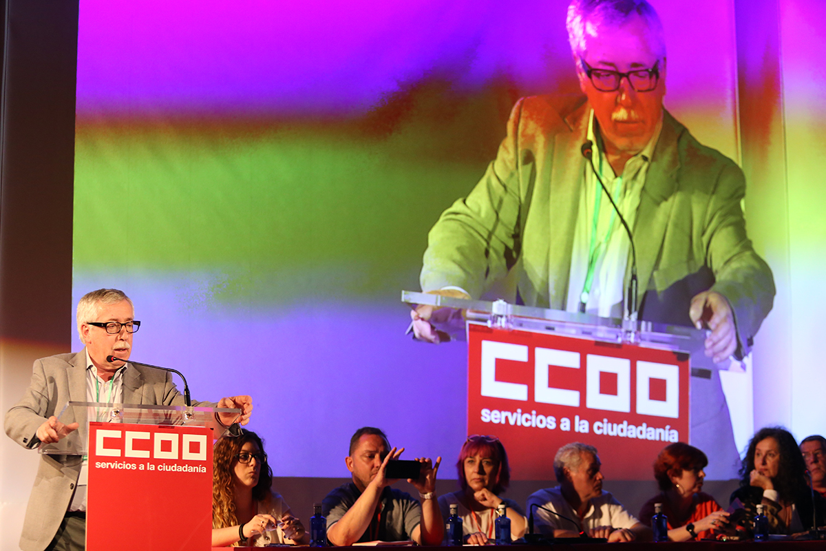 Intervencin de Ignacio Fernndez Toxo en el 3 Congreso de FSC-CCOO