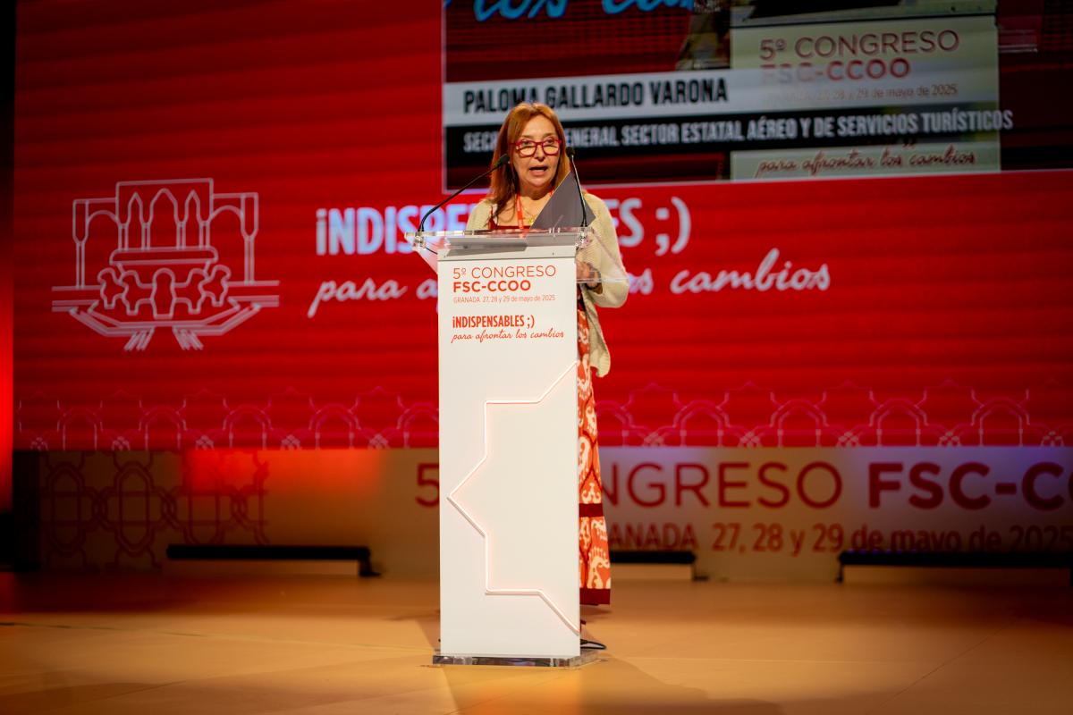 5º Congreso de FSC-CCOO. Primera Jornada