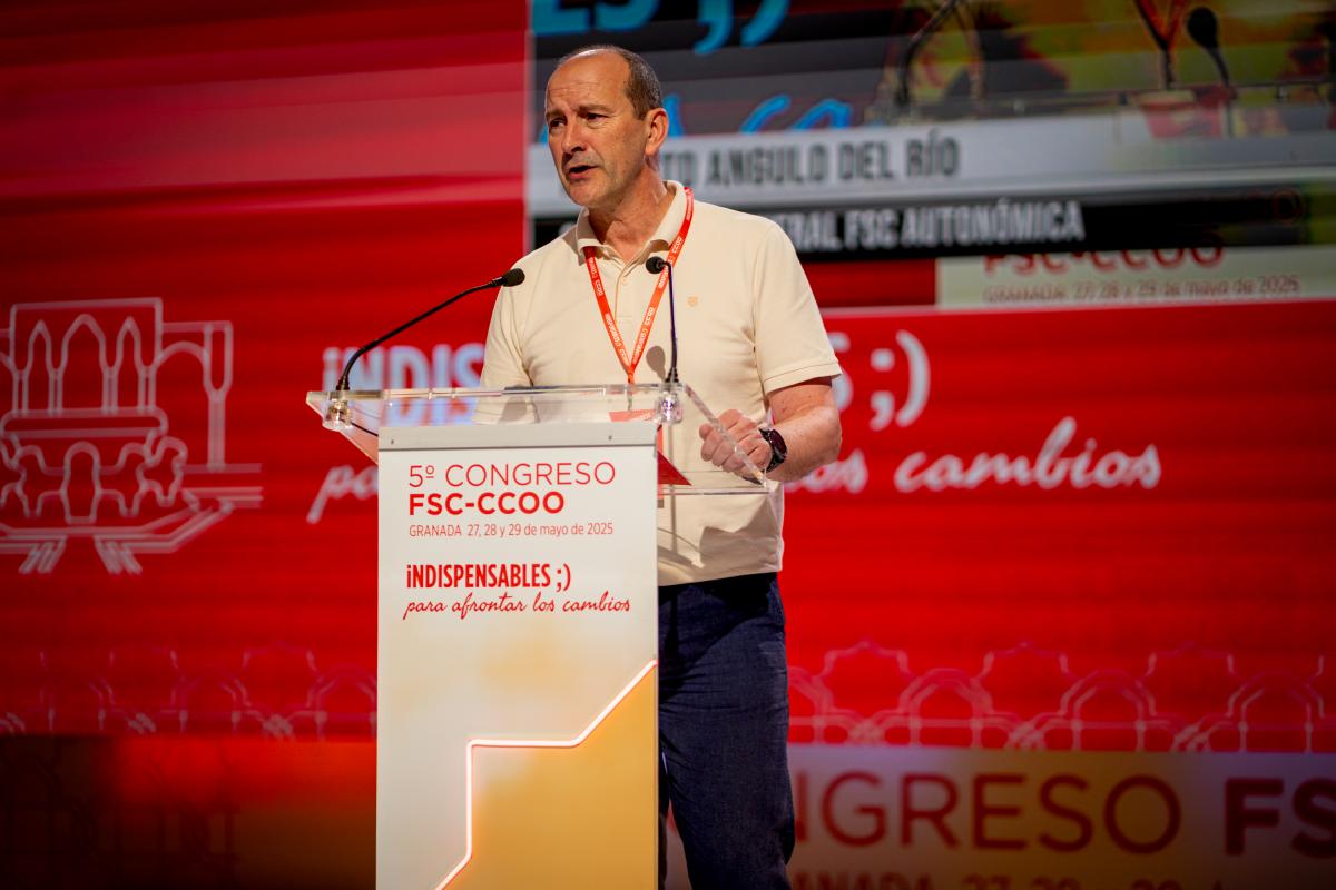 5º Congreso de FSC-CCOO. Primera Jornada