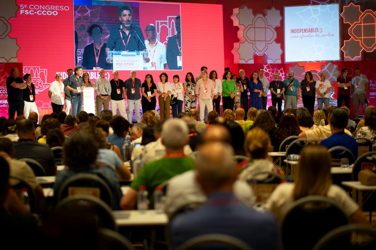 5 Congreso de FSC-CCOO. Tercera Jornada