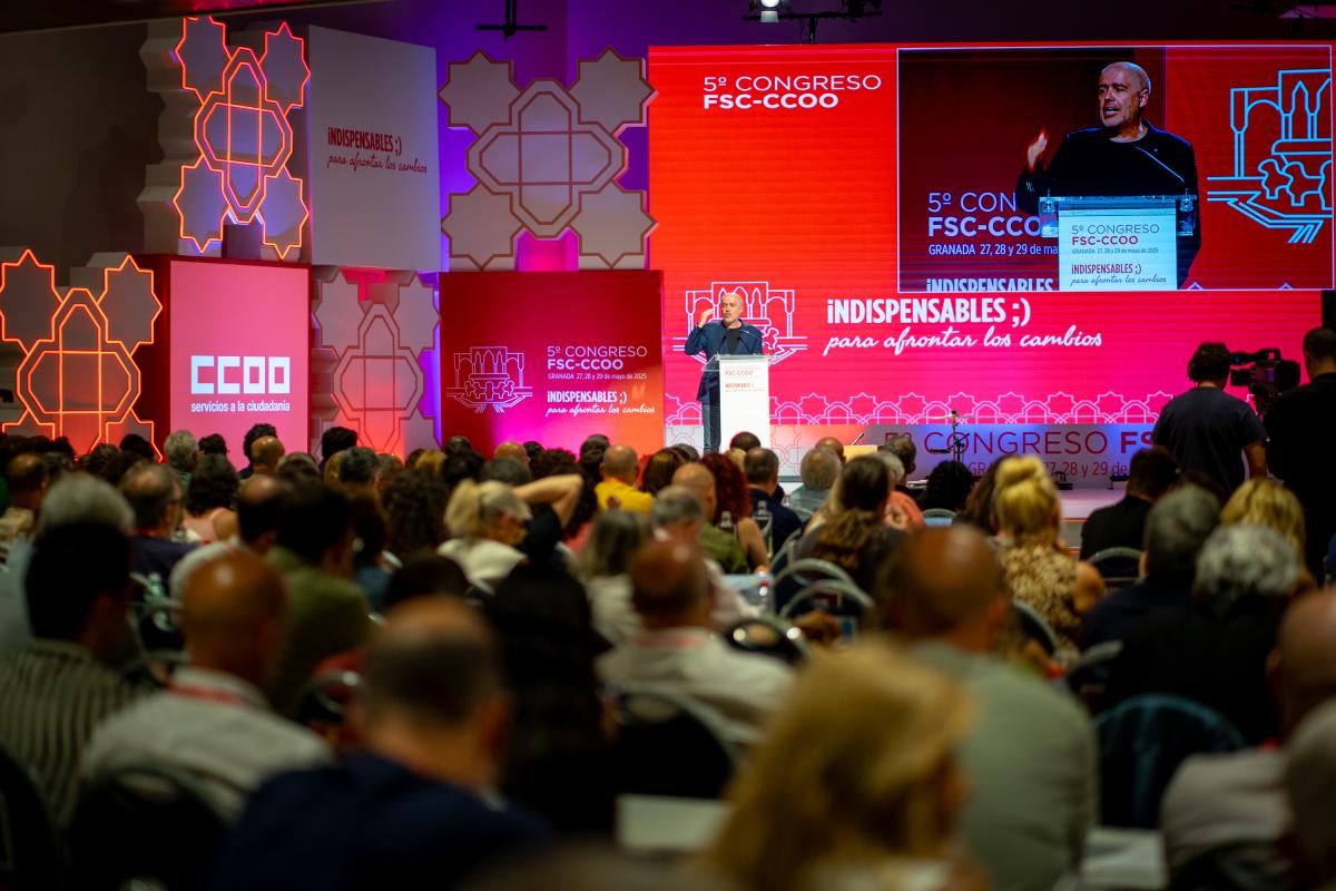 5 Congreso de FSC-CCOO. Tercera Jornada