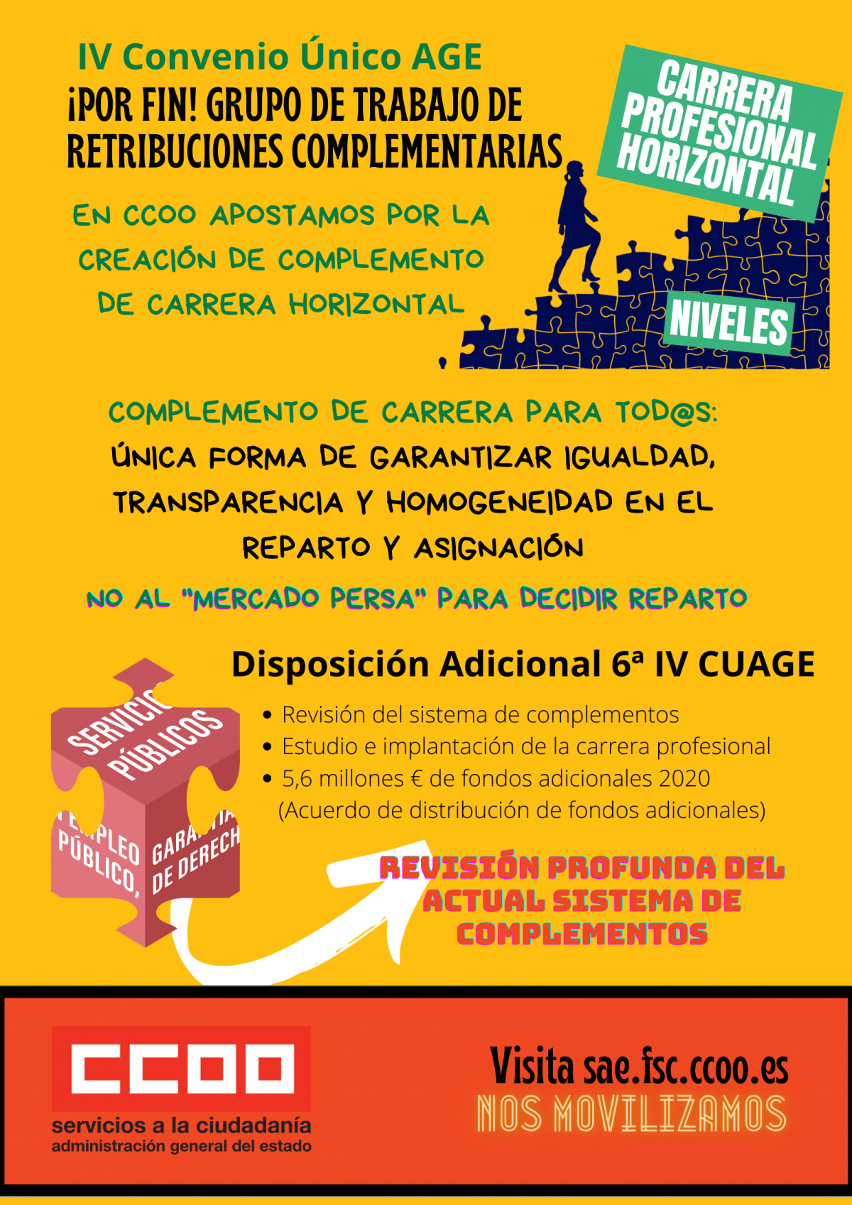 Complementos de carrera para todos y todas