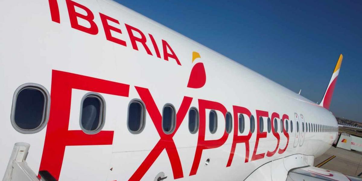 Avión de Iberia Express