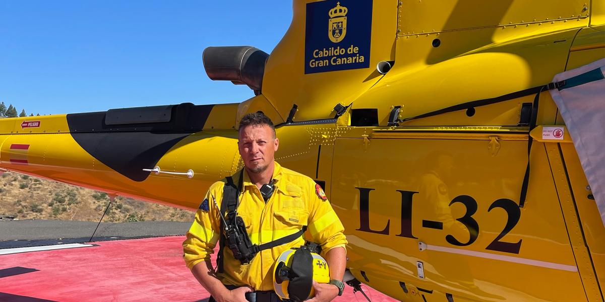 Raúl Rodríguez Rodríguez, coordinador estatal de bomberos forestales