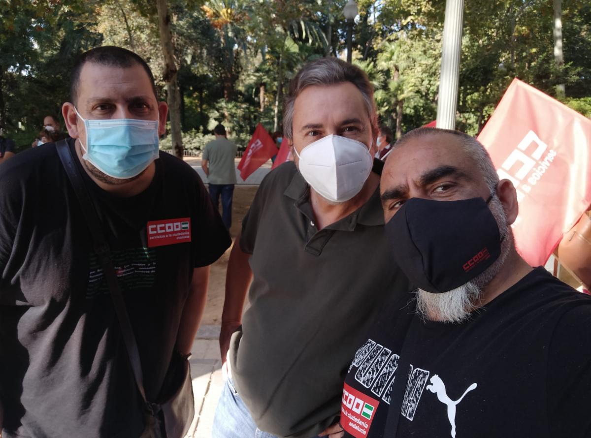 Concentracin en Sevilla #CumpleSinRecortes