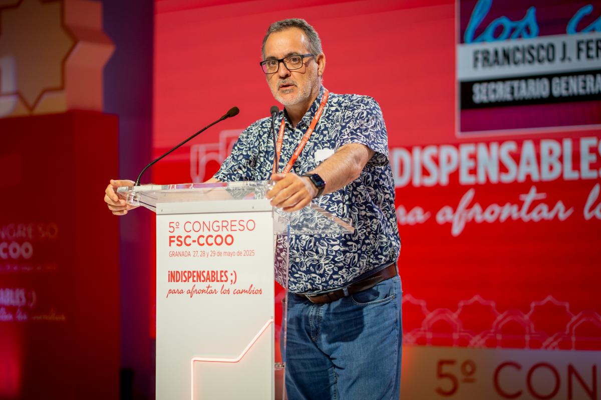 5º Congreso de FSC-CCOO. Primera Jornada
