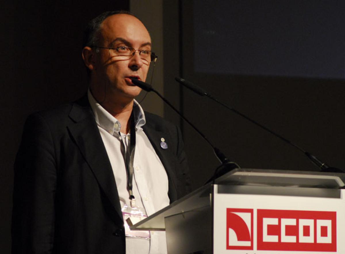 Eduardo Chagas, secretario general de la ETF.