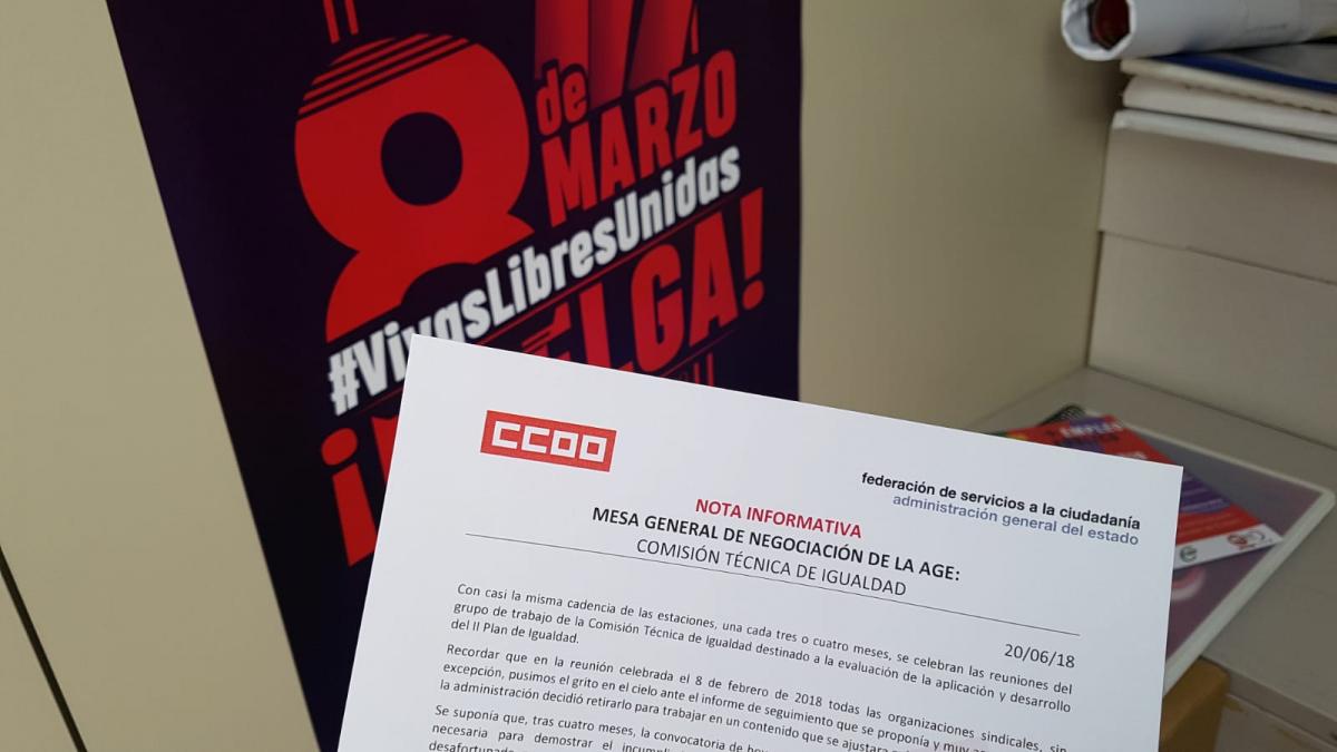 Nota informativa de la Comisin Tecnica de Igualdad