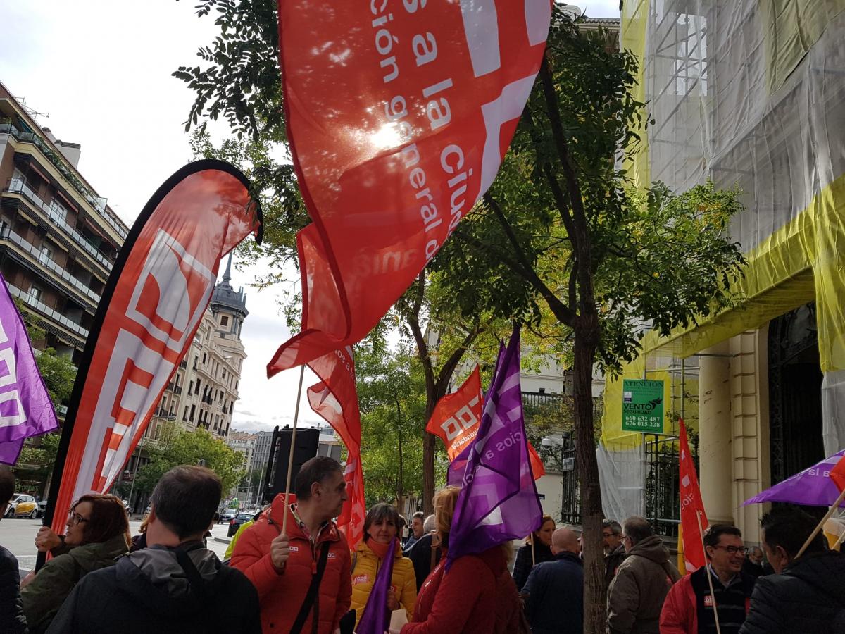 Concentracin 7N #AhoraCumple en la Secretara de Estado de Funcin Pblica