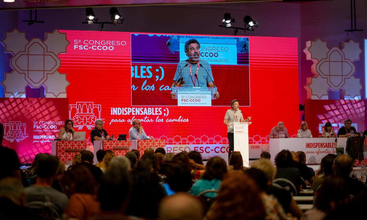 5 Congreso de FSC-CCOO. Segunda Jornada