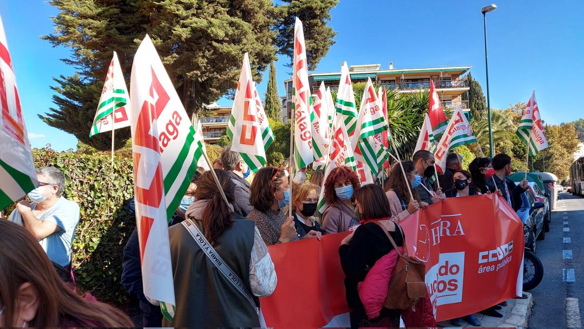 CCOO exige el cumplimiento de los acuerdos y la recuperacin de la negociacin en el rea pblica (Mlaga).