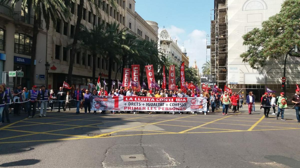 País Valenciá. 1º de Mayo de 2019