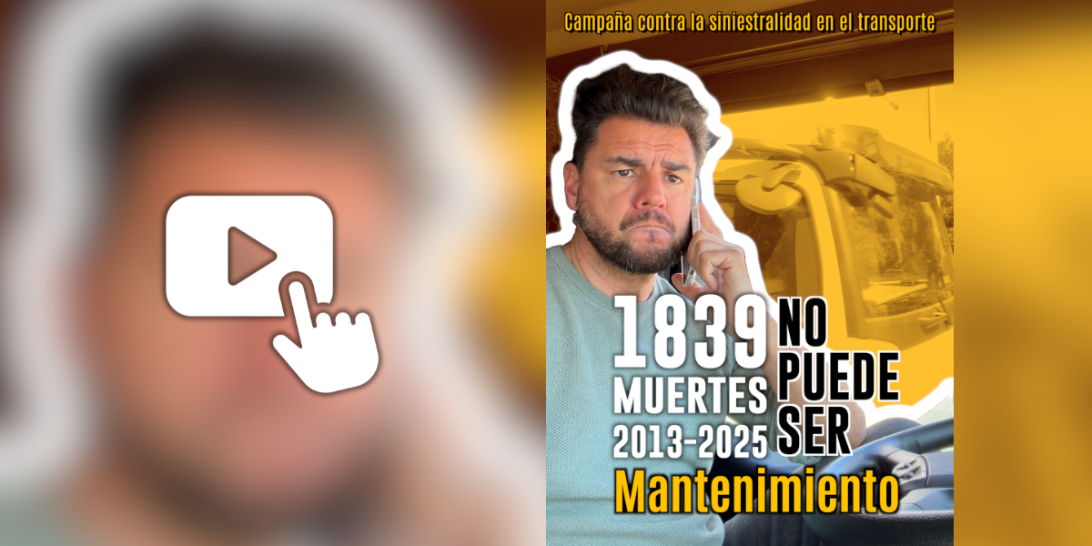 Campaña contra la siniestralidad en el transporte por carretera