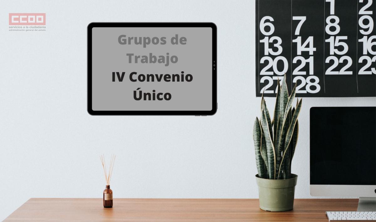 Grupos de trabajo IV CUAGE.