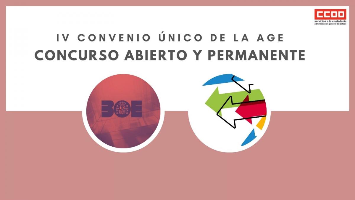 Concurso abierto y permanente.
