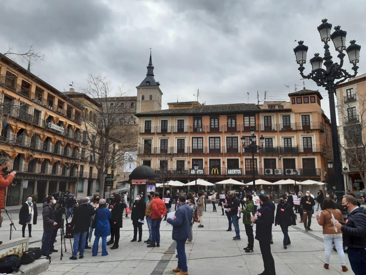 Protesta 11F en Toledo