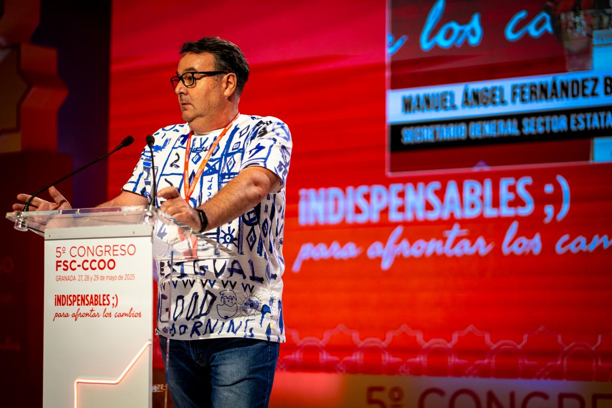 5º Congreso de FSC-CCOO. Primera Jornada