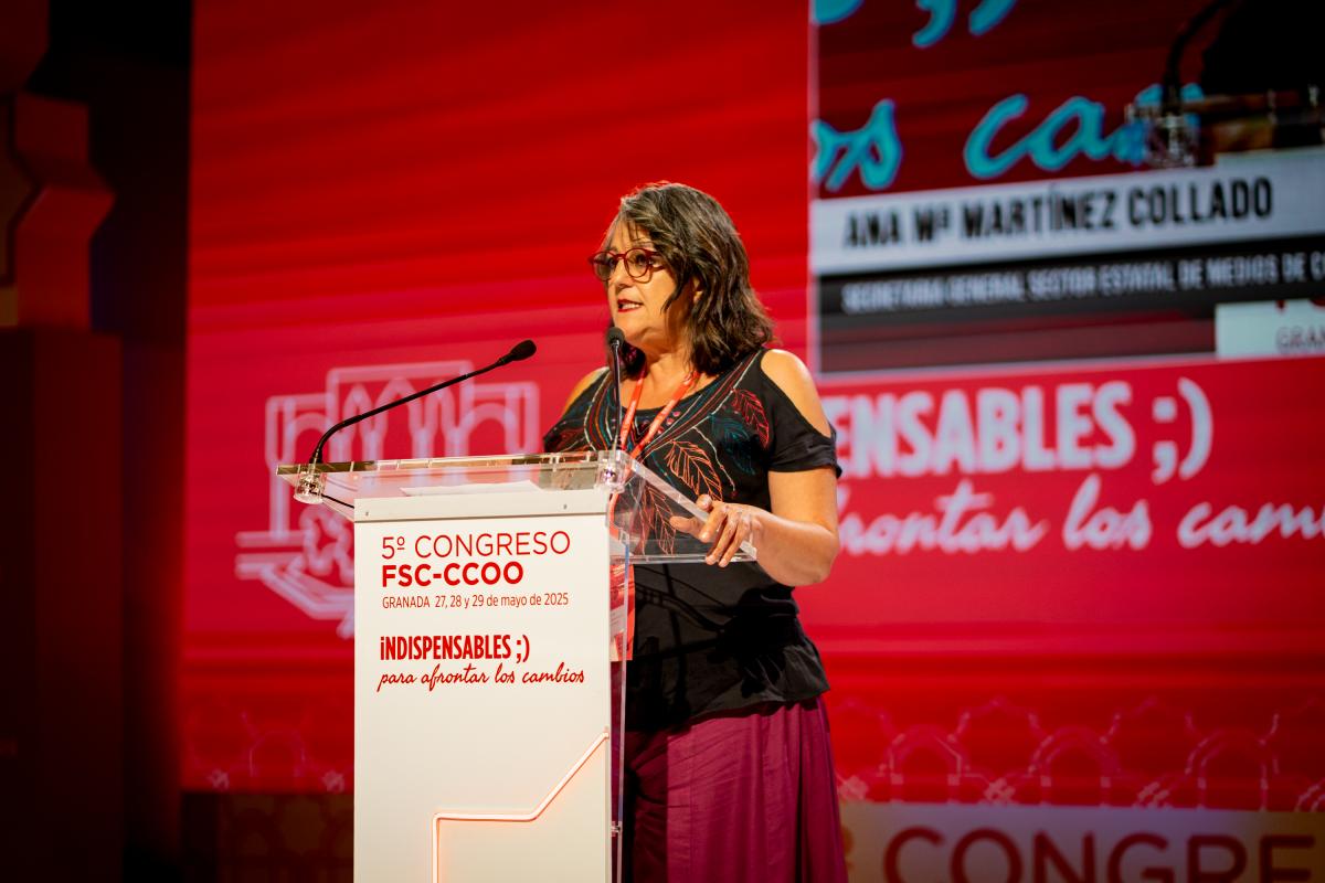 5º Congreso de FSC-CCOO. Primera Jornada