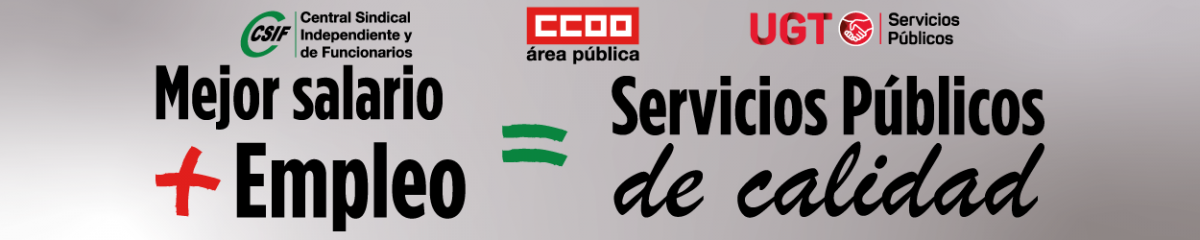 Mejor salario empleo = Servicios públicos de calidad