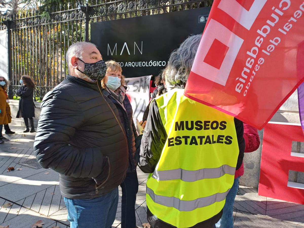 Cierre del Museo Arqueolgico Nacional