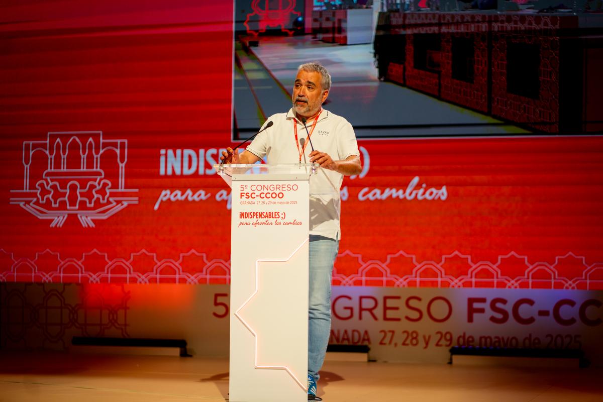 5º Congreso de FSC-CCOO. Primera Jornada