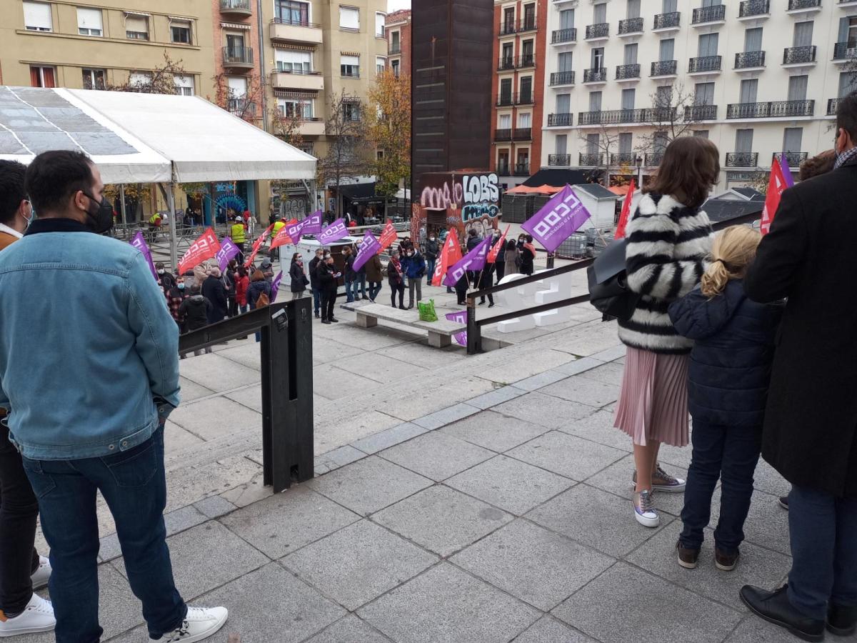 Concentracin 29N en el Museo Reina Sofa