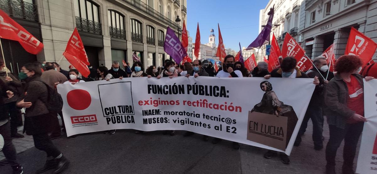 CCOO exige el cumplimiento de los acuerdos y la recuperacin de la negociacin en el rea pblica.