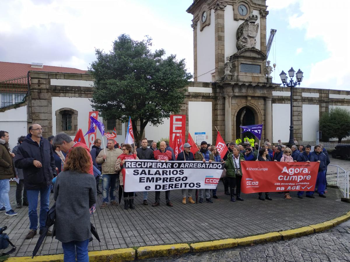 Concentracin #AhoraCumple en Ferrol
