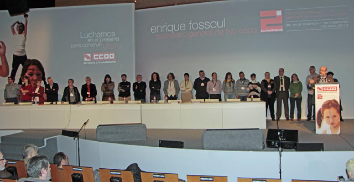 2 Congreso de FSC-CCOO en Toledo.