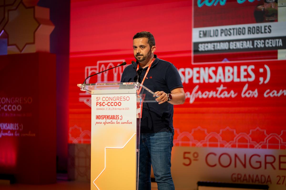 5º Congreso de FSC-CCOO. Primera Jornada