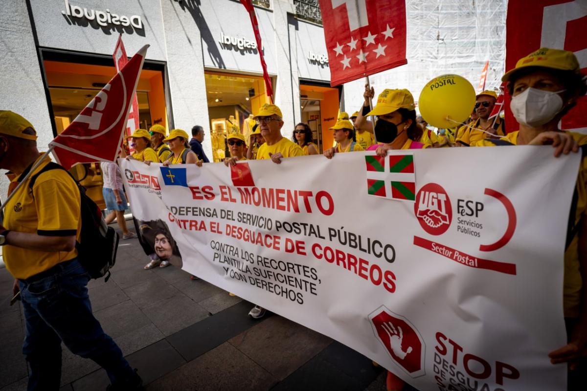 Gran marcha el #1JUN en defensa del Servicio Público de Correos