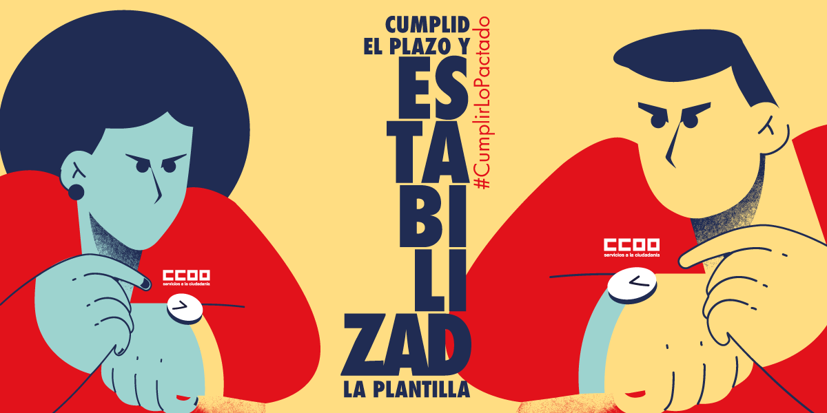 Cumplid el plazo y estabilizad la plantilla