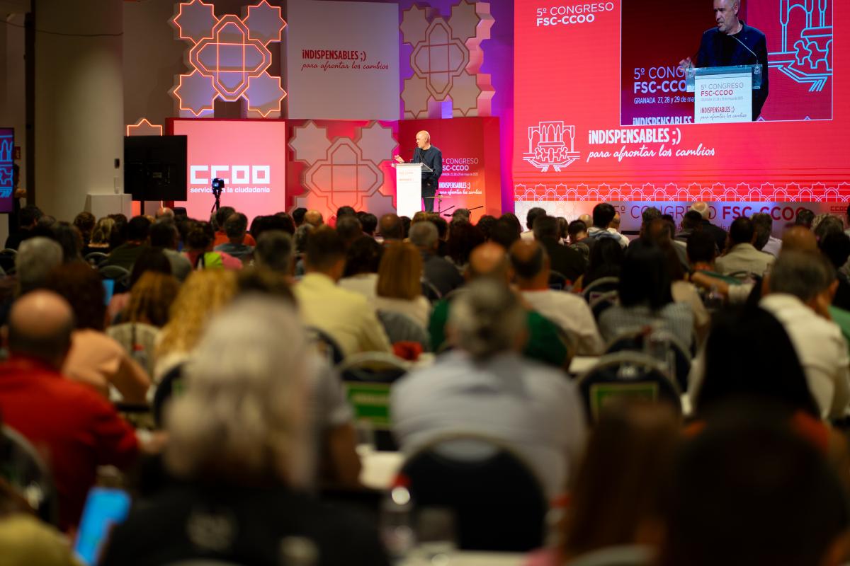 5 Congreso de FSC-CCOO. Tercera Jornada