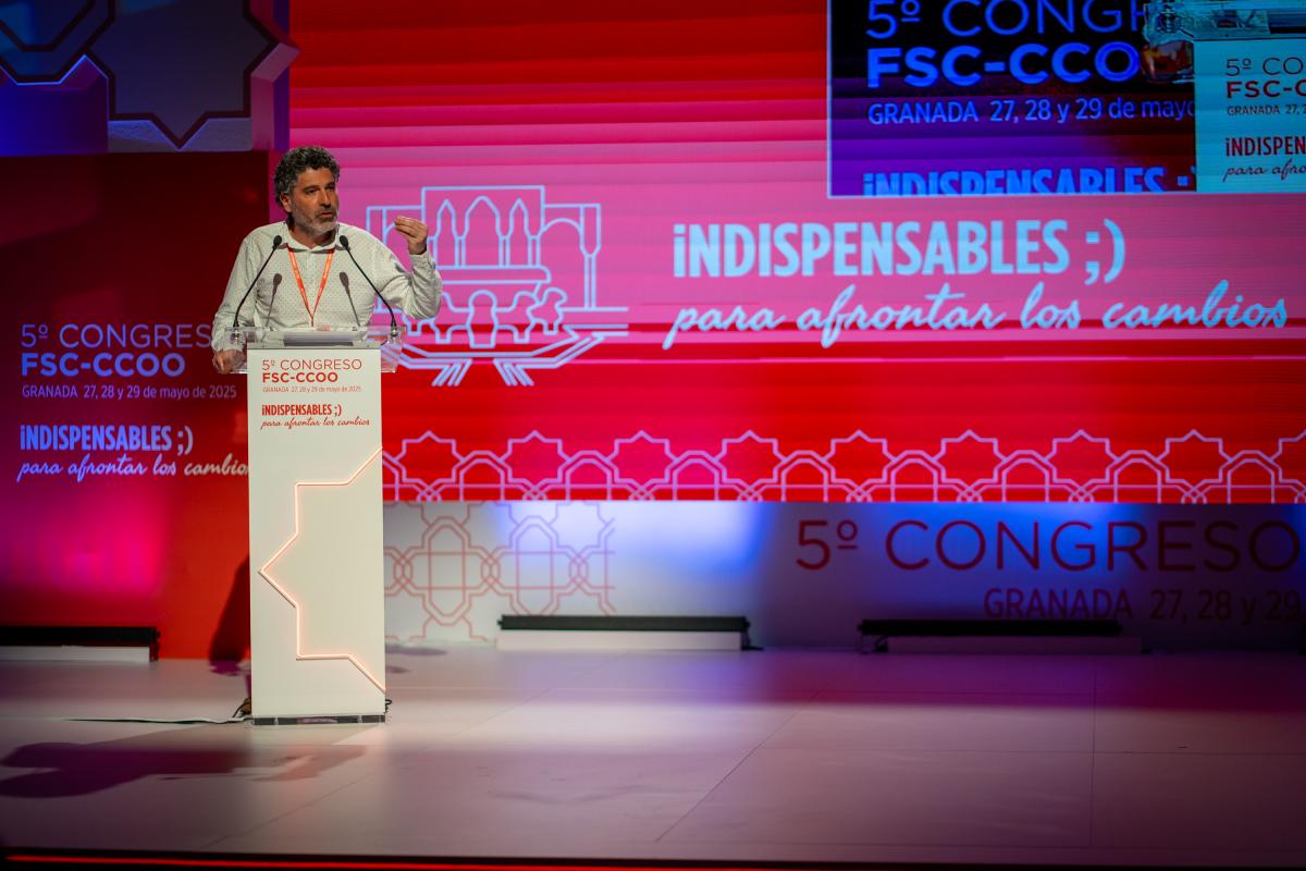 5º Congreso de FSC-CCOO. Primera Jornada
