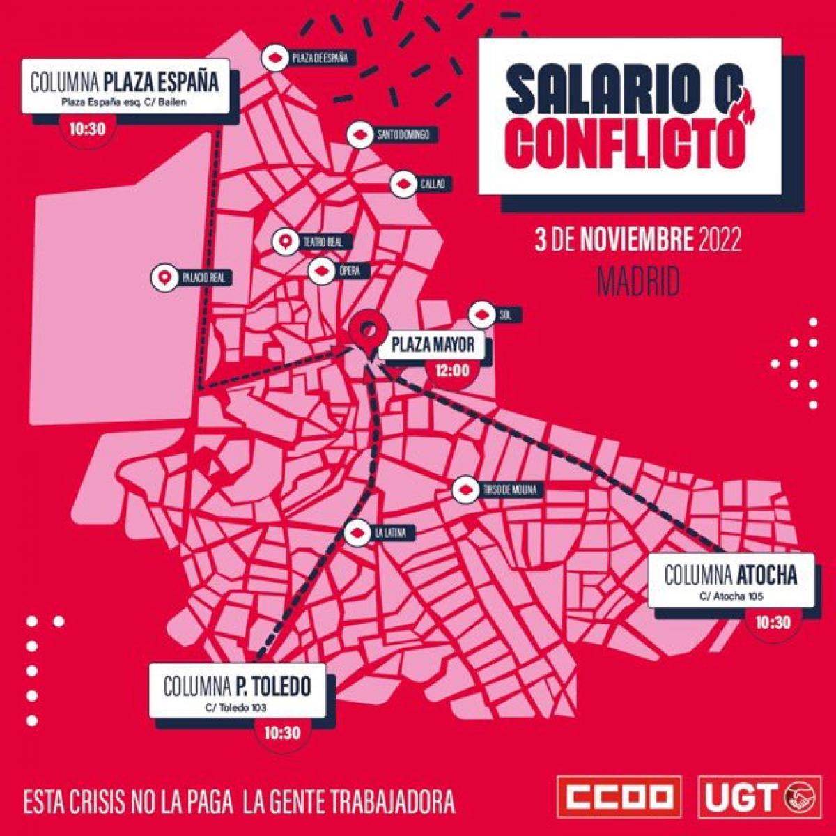 3 de Noviembre, todos los caminos llevan a la Plaza Mayor de Madrid