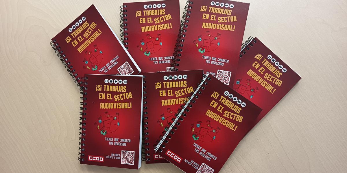 CCOO y ATPF lanzan una campaña para personal técnico de Producción Audiovisual