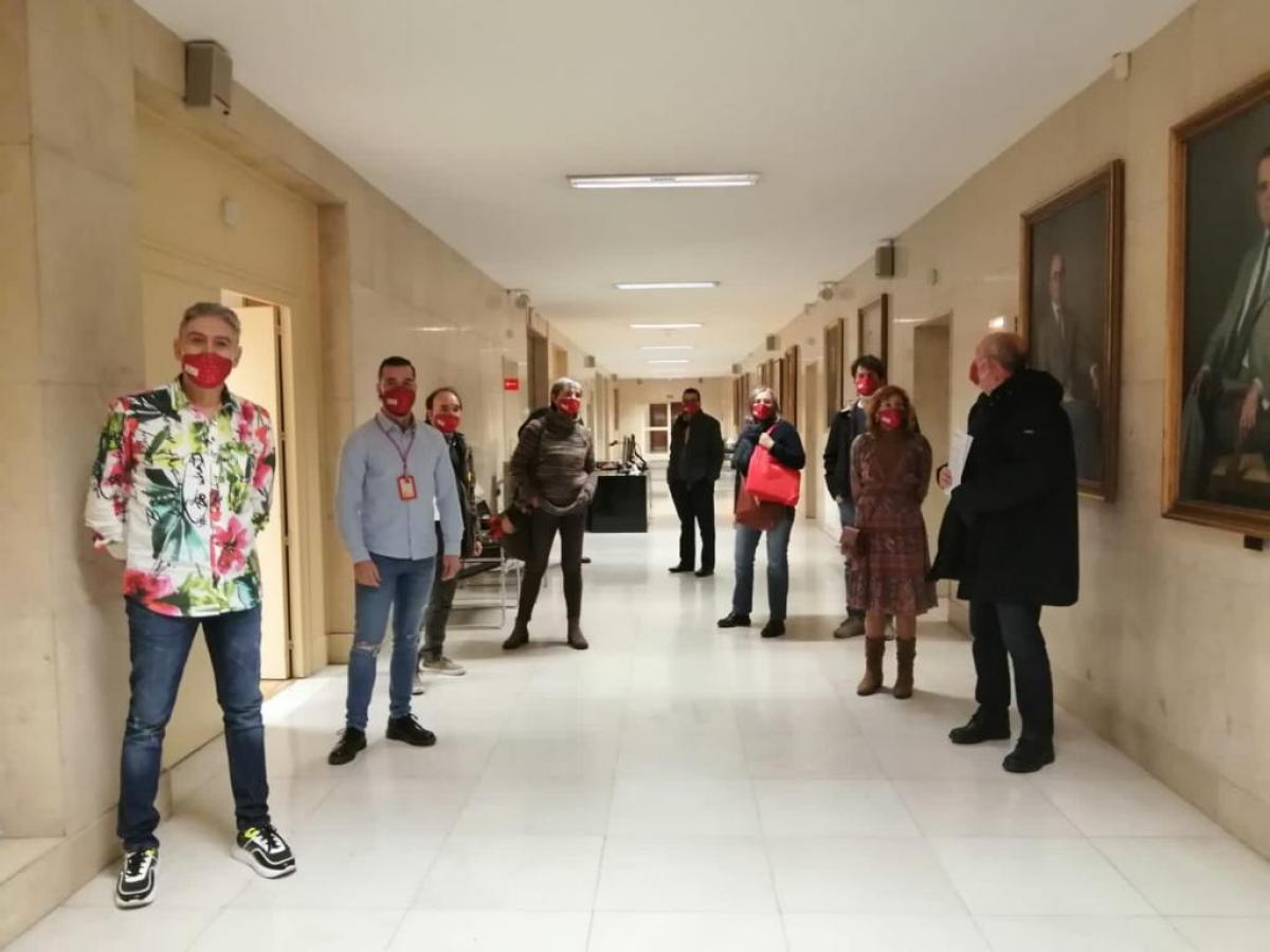 CCOO en el Ministerio de Trabajo y Economa Social ha decidido trasladar personalmente las exigencias a la ministra