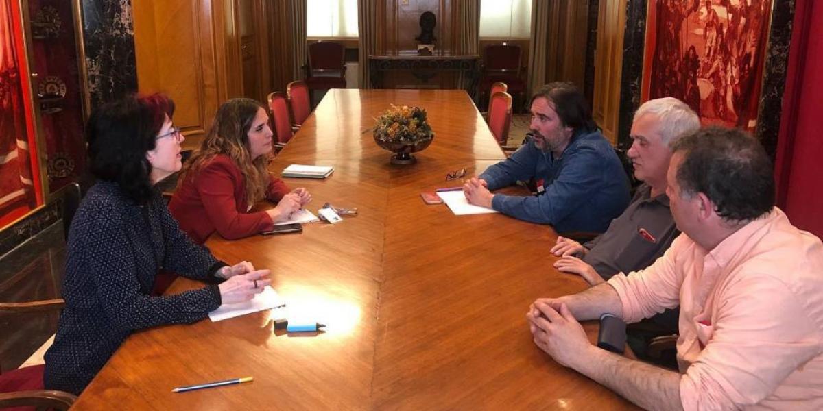 Trabajamos con los grupos parlamentarios en la recuperacin del carcter social del Grupo ONCE