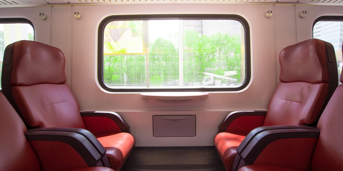 Interior de un tren