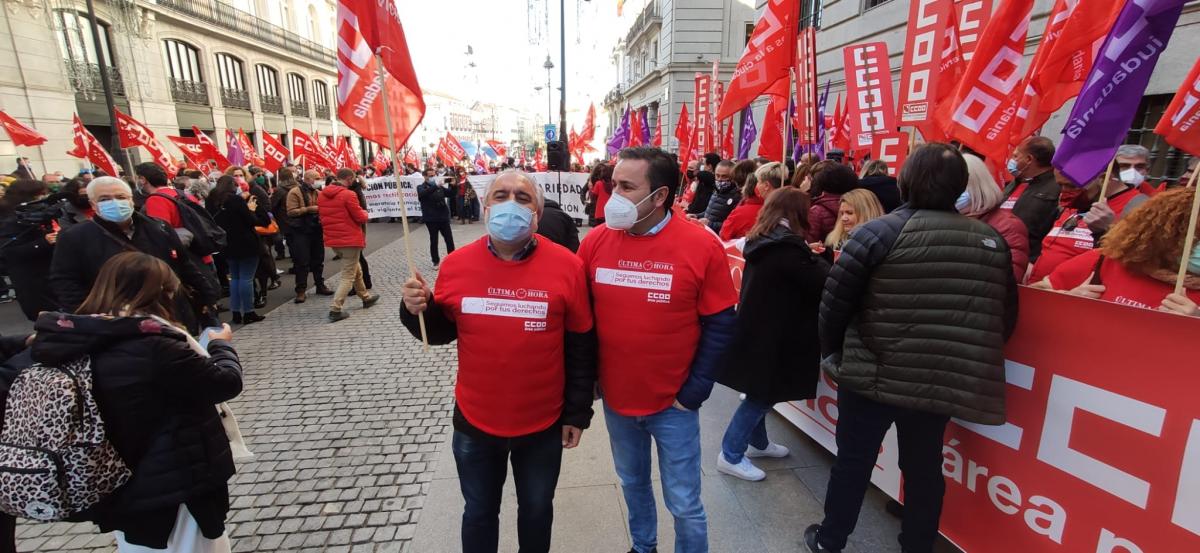 CCOO exige el cumplimiento de los acuerdos y la recuperacin de la negociacin en el rea pblica.